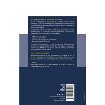 Guide du contentieux du droit des étrangers