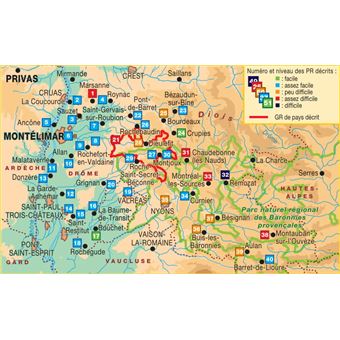 La Drôme provençale à pied