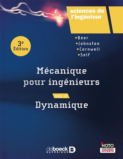 Mecanique pour ingenieurs volume 2