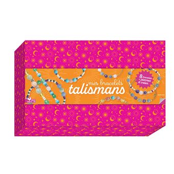 Mes bracelets talisman en pierres - coffret avec accessoires