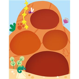 Stickers épais et décors - dinosaures