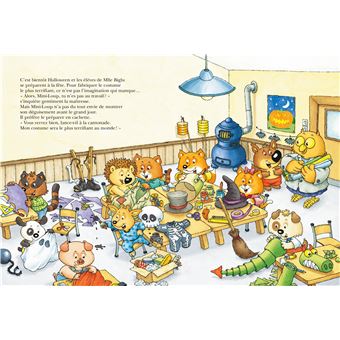 Mini-Loup fête halloween avec figurine