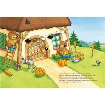 Mini-Loup fête halloween avec figurine