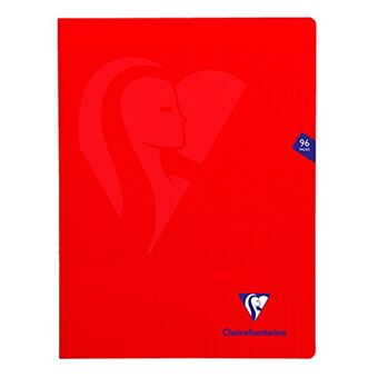 Cahier De 96 Pages Seyes Clairefontaine Mimesys 24 X 32 Cm Rouge Cahier Grand Format Achat Prix Fnac