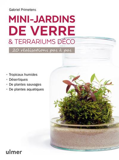 Mini-jardins de verre & terrariums déco - 20 réalisations pas à pas - Gabriel Primetens - broché