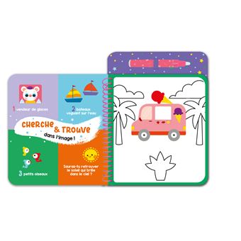 Mon feutre magique à la mer - avec feutre à réservoir d'eau