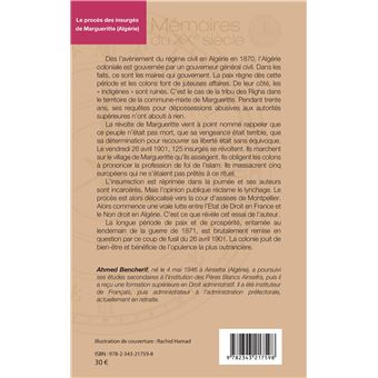 Le procès des insurgés de Margueritte (Algérie)