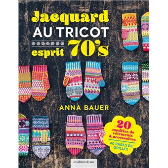 Jacquard au tricot esprit 70's