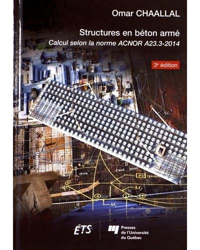 Structures en beton arme, 3e edition - Omar Chaallal - broché