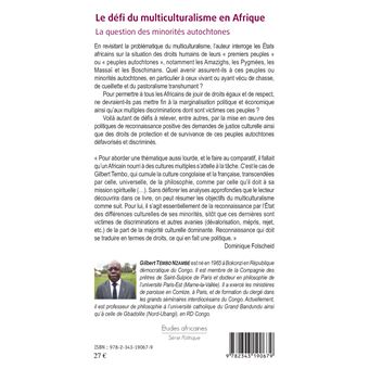 Le défi du multiculturalisme en Afrique