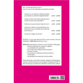 Mathématiques BCPST 1re année