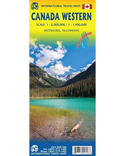 Canada western 1:2 000 000 / 1:1 400 000