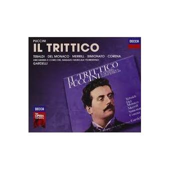 Puccini : Il Trittico - 3 CD - Giacomo Puccini - Lamberto Gardelli - CD ...