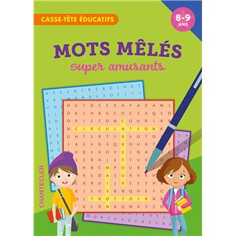 Mots mêlés super amusants (8-9 a.)