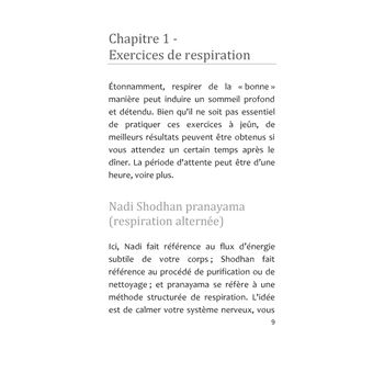 Un sommeil merveilleux avec l'aide du yoga
