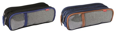 Trousse double Oberthur Kicker pour garçon 2D