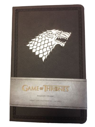 Le trône de fer, carnet de luxe maison Stark