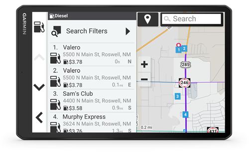 Garmin dezl LGV1010 - Navigateur GPS/Galileo - automobile 10.1 grand écran