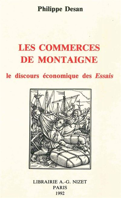 Les Commerces de Montaigne - Philippe Desan - broché