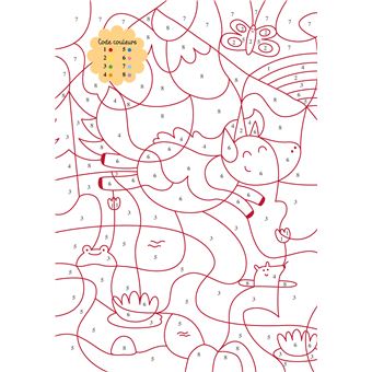 Coloriages magiques très magiques, Licornes