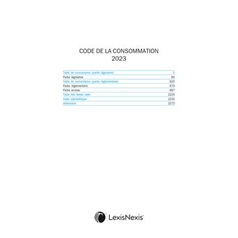Code de la consommation