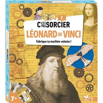 C'est pas sorcier Léonard de Vinci - boîte avec accessoires