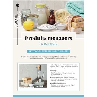 Produits ménagers faits maison