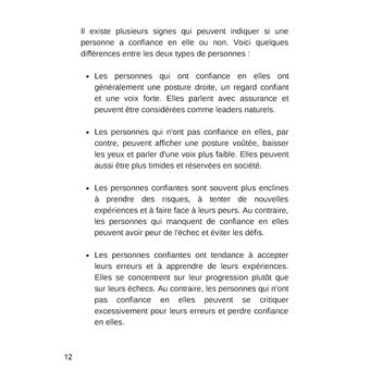 Confiance en soi