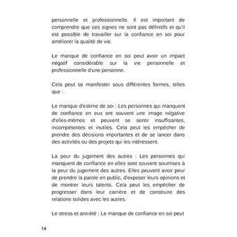 Confiance en soi