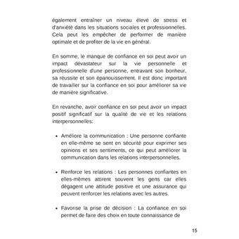 Confiance en soi