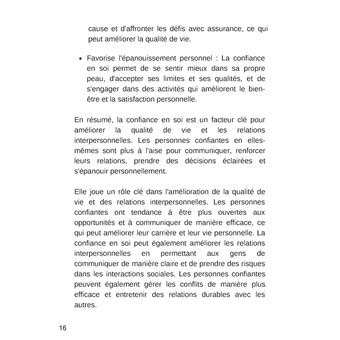 Confiance en soi