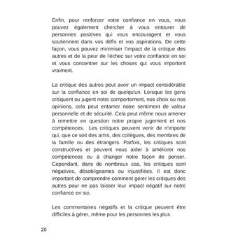 Confiance en soi
