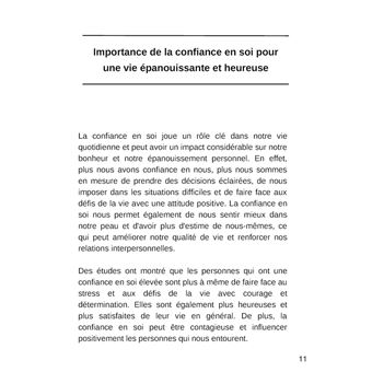 Confiance en soi