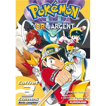 Les Pokemon Coffret Avec 3 Volumes Tome 1 A Tome 3 Pokemon Or Et Argent Hidenori Kusaka Coffret Livre Tous Les Livres A La Fnac les pokemon coffret avec 3 volumes tome 1 a tome 3 pokemon or et argent