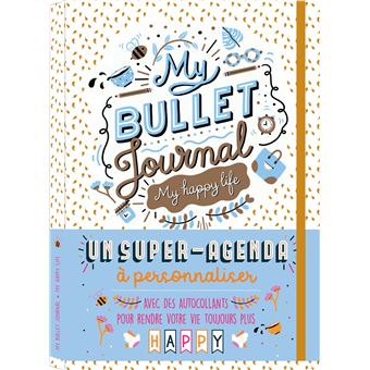 Mémoniak : my bullet journal : my happy life : agenda en pointillé et  prérempli - Marie Bretin - Editions 365 - Papeterie / Coloriage - Librairie  Martelle AMIENS