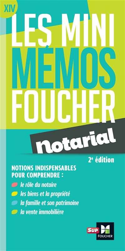 Les mini memos Foucher - Notarial - Révision