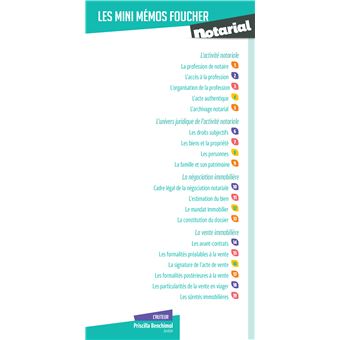 Notarial - Révision