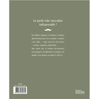 Couture homme décontractée