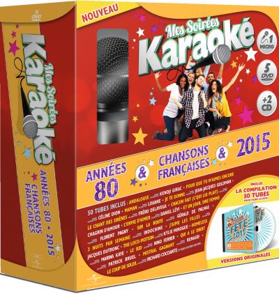 DVD MES SOIREES KARAOKE CHANSONS D AMOUR (CHANSON FRANCAISE) - 267998