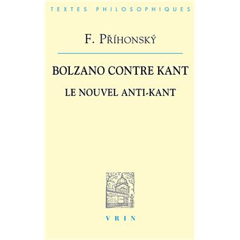 Bolzano contre Kant
