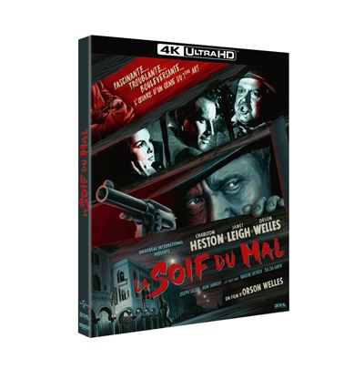 La soif du mal en 4K Ultra HD, Blu-ray, DVD