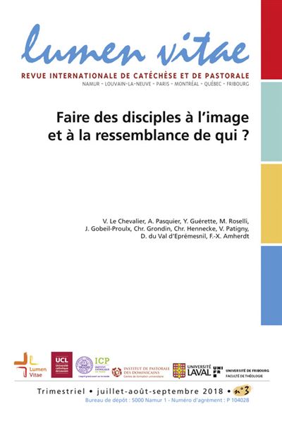 Faire des disciples a l'image et a la ressemblance de qui