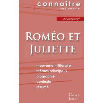 Fiche de lecture Roméo et Juliette de Shakespeare (Analyse littéraire