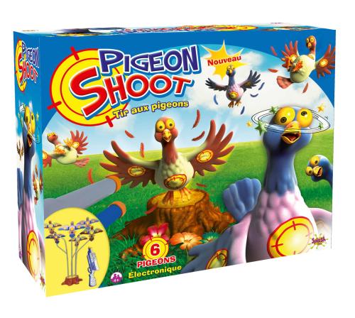 Jeu de tir Pigeon Shoot 6 pigeons Splash Toys - Autre jeu de plein