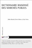 Dictionnaire raisonné des marchés publics