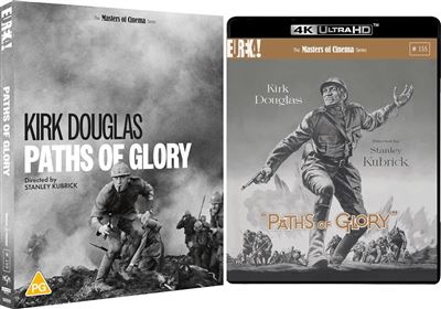 Les Sentiers de la Gloire en 4K Ultra HD, Blu-ray, DVD
