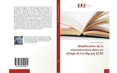 Modification de la microstructure dans un alliage Al-Cu-Mg par eCAe