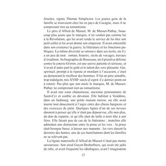 Alfred de Musset : vie et oeuvre (auteur notamment de La Confession d'un enfant du siècle, Les Caprices de Marianne, On ne badine pas avec l'amour ou encore Lorenzaccio)