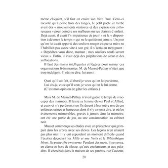 Alfred de Musset : vie et oeuvre (auteur notamment de La Confession d'un enfant du siècle, Les Caprices de Marianne, On ne badine pas avec l'amour ou encore Lorenzaccio)