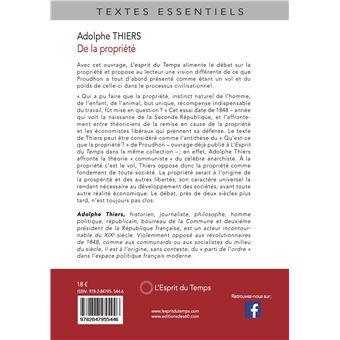 De la propriété